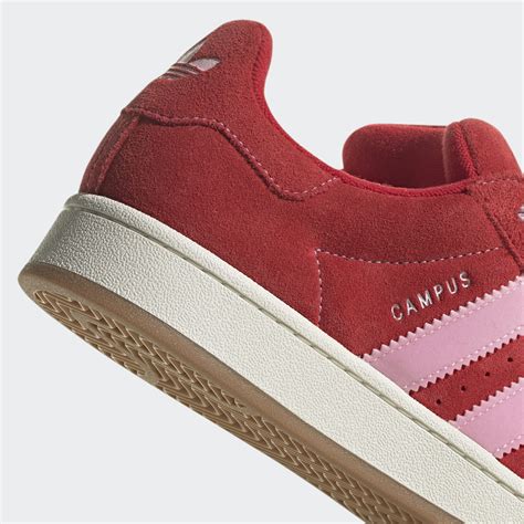 adidas campus roze rood|adidas campus 00s kleur.